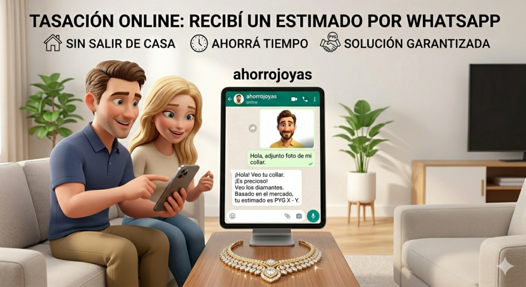 Tasación Online: Recibí un estimado por WhatsApp
