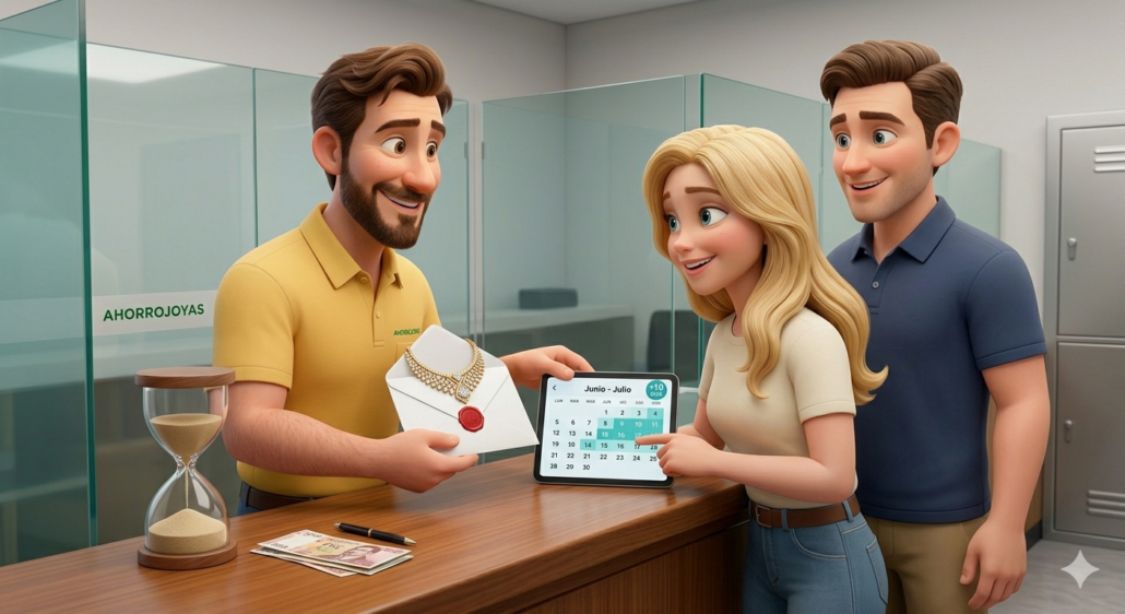 Tranquilo. Podés renovar tu préstamo. Tu bien te espera el tiempo que necesites. En Ahorrojoyas siempre damos soluciones.