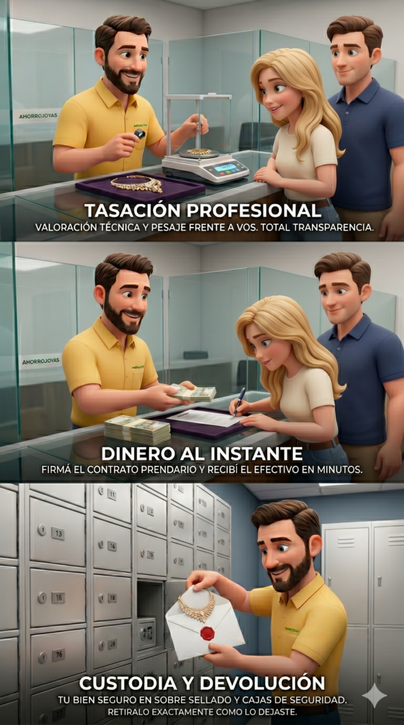 El proceso de recuperación en 3 pasos - Ahorrojoyas